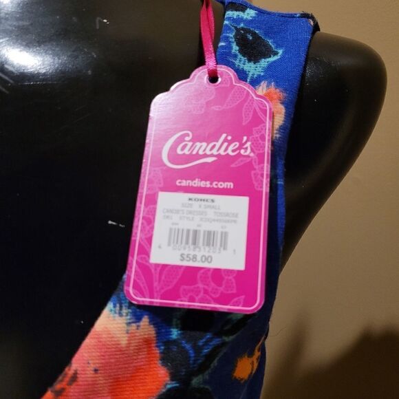 Candies mini floral Dress  nwt - Picture 3 of 7
